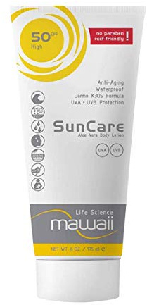 mawaii - SunCare SPF 50, Anti-Aging Outdoor Sport Sonnenschutz, 175ml, (100 ml / 14,23 EUR)