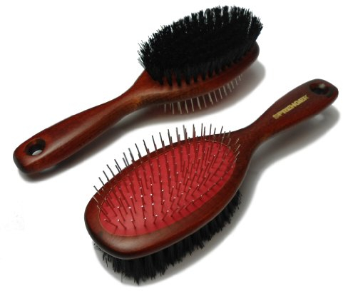 Sprenger 4528100000 Duo Maehnenbuerste Nylonborsten/Metallstifte