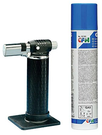 CFH Set Gasl?ter Diamant und Ersatzgasdose Feuerzeuggas Weichl?ten Hartl?ten