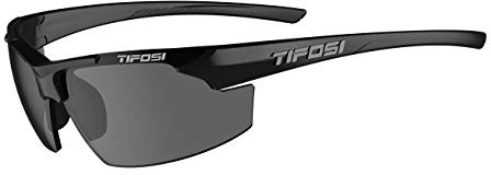 Tifosi Optics Track Sunglasses (Gloss Black, Smoke)