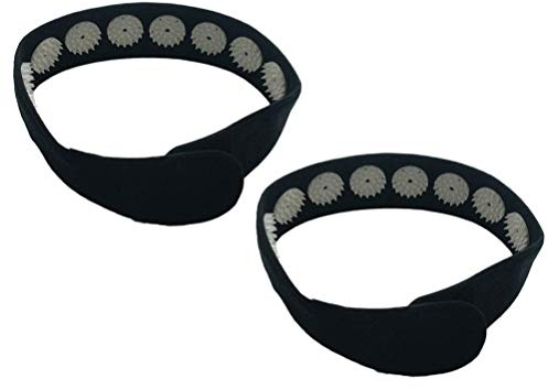 EXCEART 2Pcs Akupressur Wraps Praktische Komfortable Akupunktur Massage Gürtel Stirnbänder für Kopf Stress Entspannung Yoga Fitness Täglichen Gebrauch Akupunktur Kopf