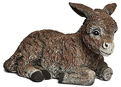 stoneandstyle Steinfigur Esel Stefan frostfest wetterfest Steinguss