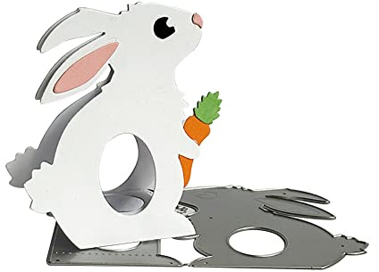 LICHENGTAI Stanzschablonen Ostern Scrapbooking Stanzschablone Metall Ostern Prägeschablonen Stanzformen Ostern Prägeschablonen Set für Scrapbooking, Grußkarten, Einladungen