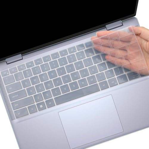 Copertura per tastiera per Dell Inspiron 14 5440 7441 7440 7440 7445 e Inspiron 16 7640, Inspiron Plus 14 7441 7440 e Inspiron Plus 16 7640 copertura protettiva per tastiera del computer portatile