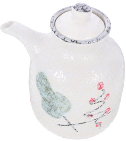 KICHOUSE Piccolo Dispenser Per Salsa in Ceramica Contenitore Per Salsa E Aceto Utensile Da Cucina Decorativo Facile Da Riempire