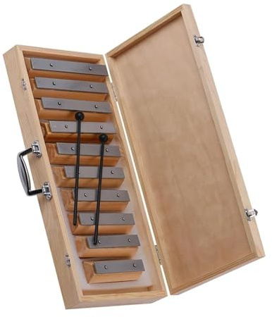 10-Noten-Glockenspiel, einzigartiges Disconnect-Design-Schlaginstrument für das Rhythmustraining