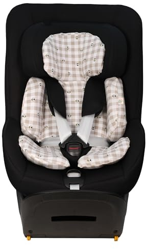 JYOKO Kids Bezug für Sitzverkleinerer kompatibel mit MAXI COSI Mica (Maxi Cosi Mica Eco I-Size, Picnic Vichy)