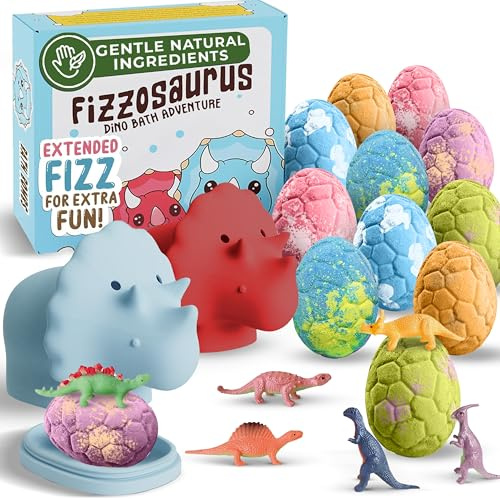 Bath Bombs for Kids with Surprise Toys Inside (Full Gift Set - Diffusers Included)