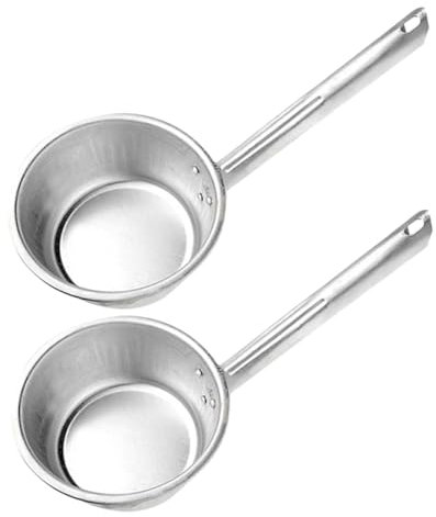 Cabilock Mestolo Per Acqua in Alluminio Con Manico Facile Da Impugnare Per Cucina Bagno E Allattamento