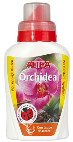 Tecnokit Concime Liquido Per Orchidee Di Tutte Le Varietà, Fertilizzante Naturale Ricco Di Amminoacidi E Vitamine, Alta Assimilabilità, Fioriture Brillanti E Durature, Flacone Da 300 ml