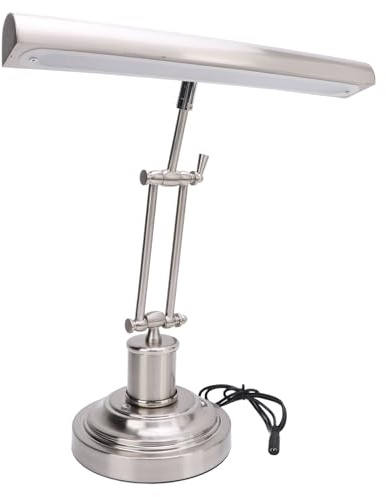 Lámpara LED para Piano, Brillo Ajustable, Luz de Escritorio de 3000K a 6000K para Atril y Lectura (Enchufe de la UE)