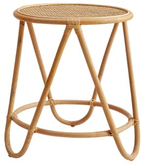 Dexinhdh Tavolini da Esterno in Rattan, Tavolo da Bistrot da caffè per Patio, Seduta A Forma di Imbuto, Tavoli da Picnic Portatili Lavorati A Mano per Soggiorno, Ufficio, Giardino
