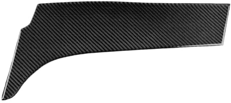 ATNVSJ Splashboard Trim Cover Soft Sticker Compatible for Mercedes-Benz W166 GLE GLS 2016 2017 2018 2019 Real Carbon Fiber car Interior Accessories(Carbon Black LHD)