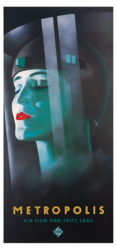 Kunstdruck / Poster 88x190 METROPOLIS - Kino Film Theater Photokunst Bild