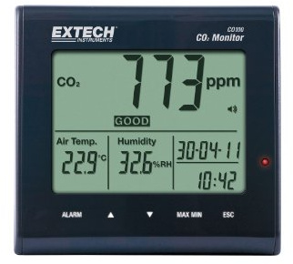 Extech CO100 Air Quality Carbon Dioxide Monitor