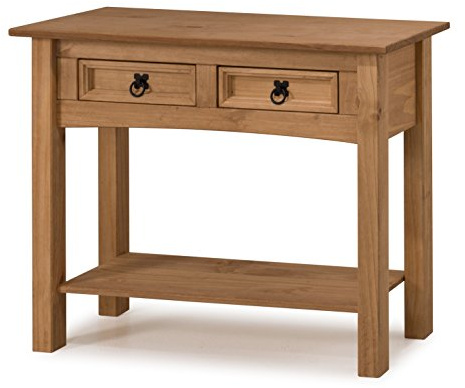 Mercers Furniture Corona 2-Drawer Console Table - Pine