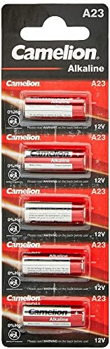 Camelion 11050523 Plus Alkaline Batterien ohne Quecksilber LR23/A/12 Volt, 5er