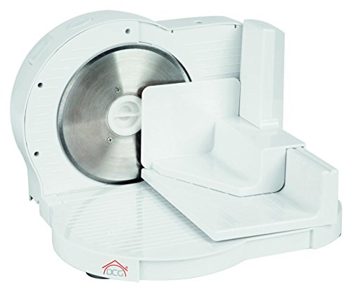 DCG Eltronic AS2455 - Affettatrice pieghevole elettrica 150W. Lama in acciaio inossidabile di 17cm di diametro