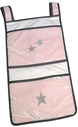 Câlin Câline Lola Hängeaufbewahrung, Rosa/Grau