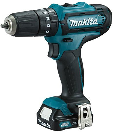 Perceuse visseuse à percussion 10.8V 2x2.0Ah - MAKITA HP331DWAE