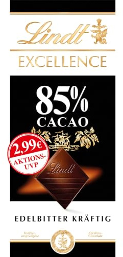 Lindt Schokolade | EXCELLENCE 85%, 100g Tafel, Probierformat, Angebot