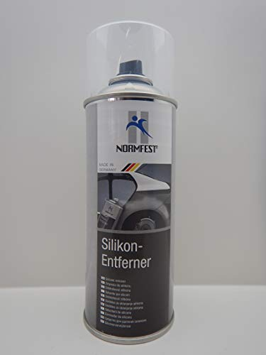 Normfest Silikonentferner – Farbloses Reinigungs- und Entfettungsspray für Lackiervorbereitung, entfernt Silikon, Öl, Fett, Wachs, Teer & Dieselruß – 400ml