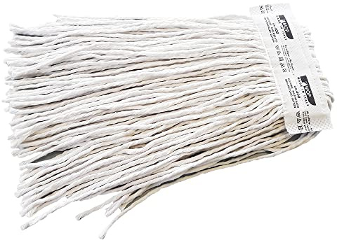 10 pz ricambio mop cotone professionale a fascia gr. 400
