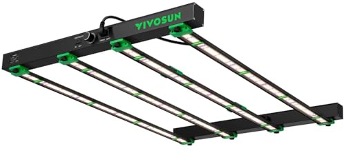 VIVOSUN VSFD4500 LED Grow Light Patented Design, 450W Removable Dimmable Plant Grow Light with 6 Dimming Option - Full Spectrum and UR/IR Light for Indoor Plants