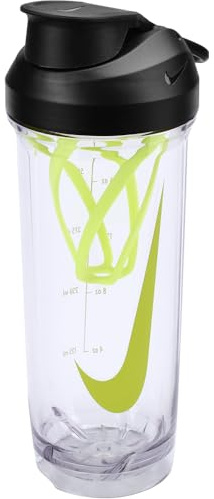 Nike TR RECHARGE SHAKER BOTELLA 2.0 680.4 g; transparente/negro/voltaje