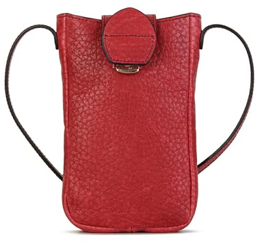 Kate Lee Ledertasche, Telefontasche, Bordeaux, Damen, bordeaux