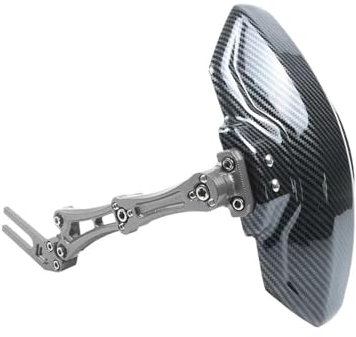 prolunga parafango Per N1S M3 Copriruota Posteriore Universale Per Moto Parafango Paraspruzzi Regolabile Universale Parafango Addensato Parafango Moto