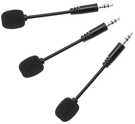 CFTGIW Microfono Esteso Flessibile 3pcs da 3,5 Mm per Telefono Cellulare e Microfono Flessibile Rapido per Cellulare Telefono