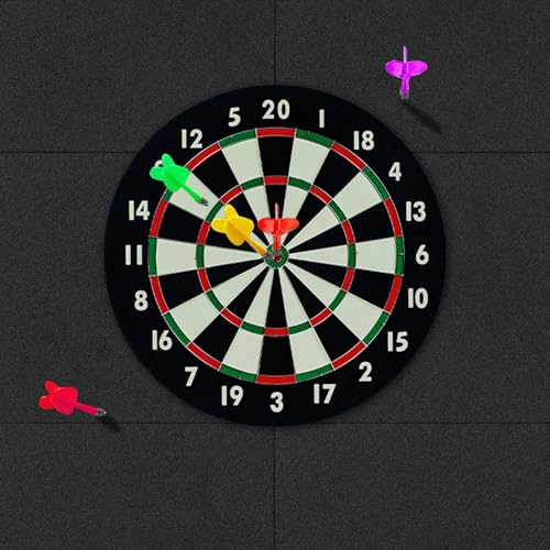 DTOFOOT Dartboard Wandschutz Filz Selbstklebende Dartscheiben Umrandung Dartboard Filz Wandfliesen Umrandung Faserplatte für Wandschutz