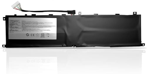 15.2V 80.25Wh BTY-M6L Laptop Battery Replacement Compatible for MSI GS65 GS75 Stealth Thin 8SE 8SF 8SG 8RF 9SD 9SE 9SF 9SG PS63 Modern 8RC P65 Creator 8RD 8RE P75 GS60 Series