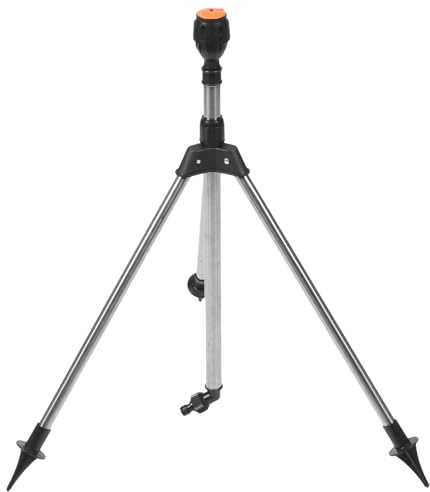 Veemoon Arroseur Rotatif à 360° Trépied Réglable Pistolet d'Arrosage Automatique pour Jardin Buse Rotative Solide en Matériau Robuste pour Pelouse Irrigation et Économie d'eau