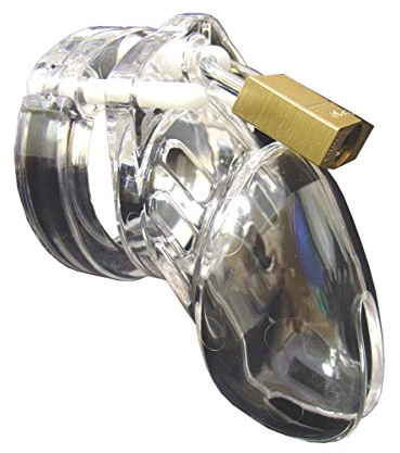 CB-X CB-6000S 37 mm Clear Chastity Cage