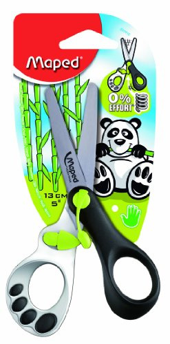 Koopy Maped Schere, 13 cm, Einfaches Schneiden, Sortierte Farben, 12 Stück 037910