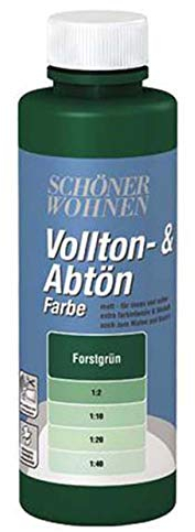 Schöner Wohnen Voll- und Abtönfarbe Forstgrün 500 ml