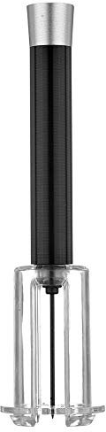 JZLL Abridor de Corcho para Vino, sacacorchos Profesional para Vino, fácil de Abrir, sacacorchos rápido, presión de Aire, Tapa de Botella, removedor de Corcho, Accesorios para Vino (Negro)
