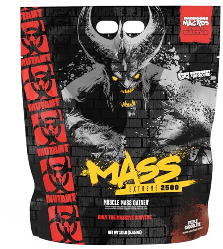 Mutant Mutant Mass EXTREME 2500 (12lbs) Triple Chocolate - Viktökning - Utan kreatin