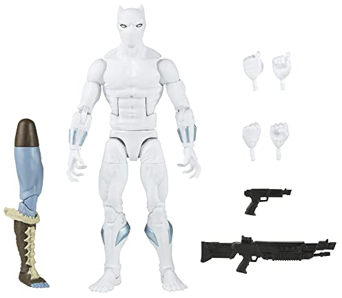 Marvel Hasbro Legends Series Black Panther, 15 cm große Hatut Zeraze Action-Figur, 6 Accessoires, 1 Build-A-Figure Element