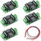 Youmile, 5 uds., 0-50V, 4A, placa de filtro de fuente de alimentación CC, amplificador de clase D, módulo de supresión EMI para coche con destornillador de cable