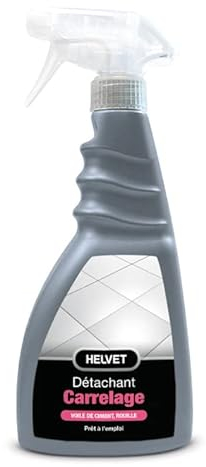 Nettoyant Carrelage Helvet – Détachant pour Sol & Joint : Elimine la Rouilles, Traces et Voiles de Ciment, Calcaire, 500.00 ml (Lot de 1)