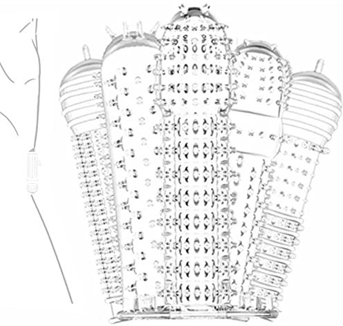 5 Fundas para Dedos, Herramientas de baño y Masaje para Hombres y Mujeres, Disponibles Tanto para Hombres como para Mujeres