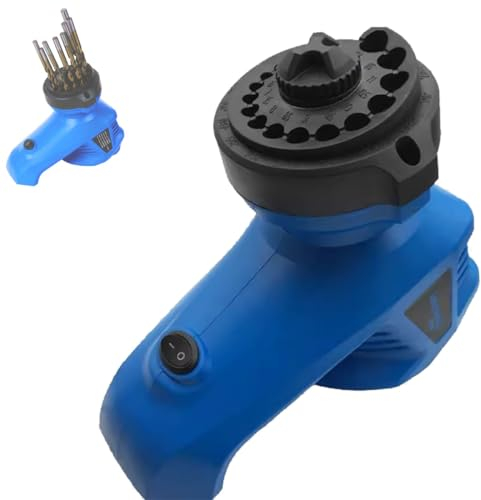 Power Drill Bit Sharpener For Twist Bits,Electric Drill Bit Sharpener 3-12mm 110V Automatic Drill Bits Grinder Drill Bit Sharpener Grinder For All Bits(Without Drill) ( Color : US standard 110V )