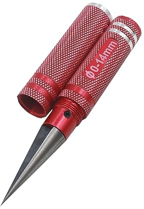 NUOBESTY Lochöffner Aus Metallstahl Reibahle Für Rc-car-karosserien Bohrer Lochstanzer Und Karosserieschere Inklusive Sicherheitskappe Aus Aluminiumlegierung