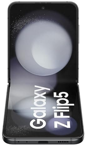 Samsung Galaxy Z Flip5 SM-F731B 17 cm (6.7) Double SIM Android 13 5G USB Type-C 8 Go 512 Go 3700 mAh Graphite (Reconditionné)
