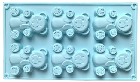 Moule en silicone réutilisable pour la fabrication d'oursons en gomme, moule en silicone antiadhésif sans BPA pour bonbons faits maison