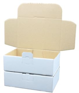 dimapax MB1 - Maxibriefkarton 160 x 110 x 50 mm | Weiss | 200 Stück Warensendung | Briefkarton | Karton | Kartonage | Versandkarton