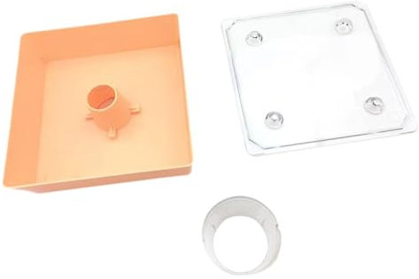 Oshhni Quadratischer Bienenstock-Top-Futterspender, Bienenfutterspender, Wasserfutterspender